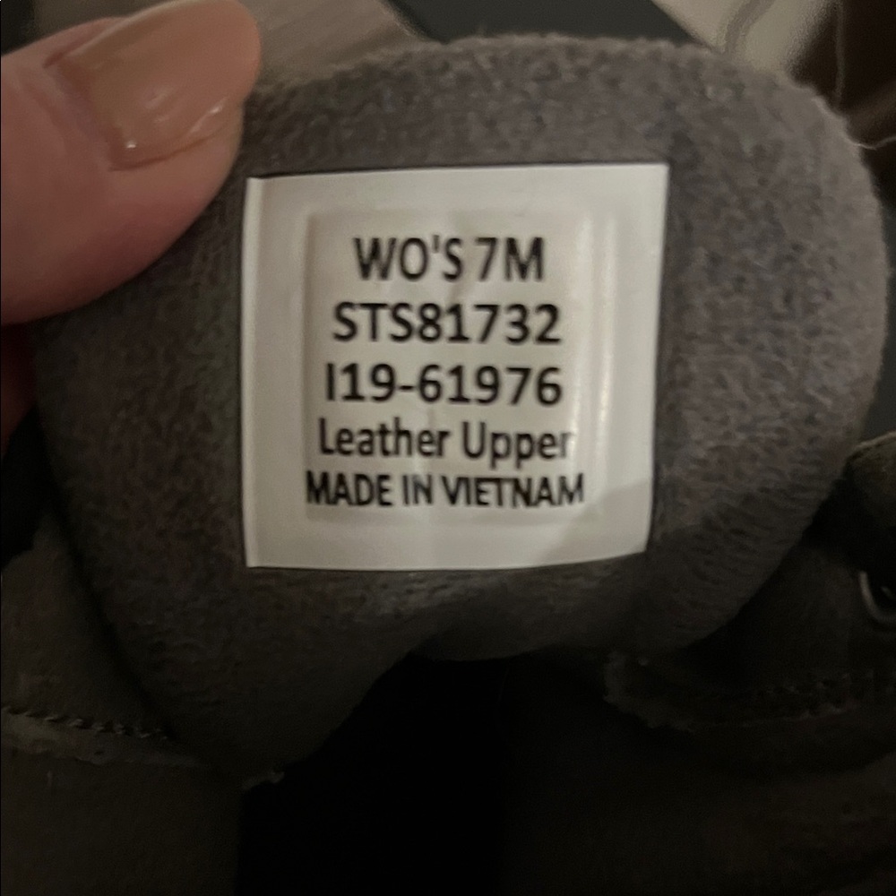 Sperry Women's Black and Gray Duck Boots - Picture 3 of 3